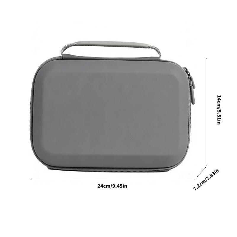 Impact Resistant Storage Bag For Pocket 3 Action Camera Box Carrying Bag With Inner Compartments Light Construction