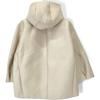 Mila Schoen 500-31103 Beige Silky Double Cross Bonding Coat coat 42 beigeUsed