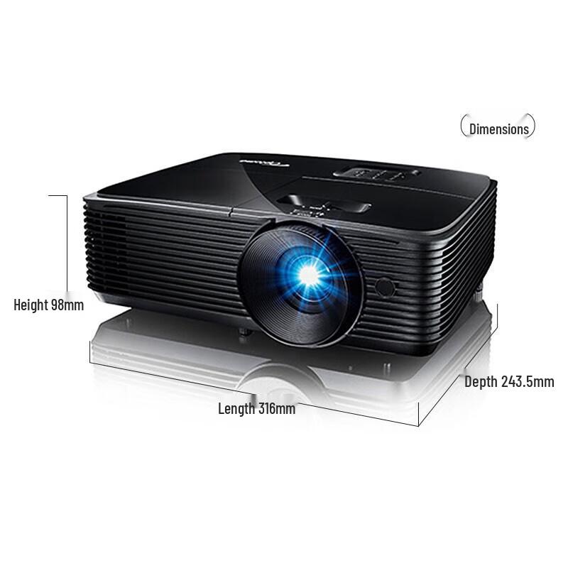 Optoma YDW5512 WXGA 3D DLP Projector (CN Version)