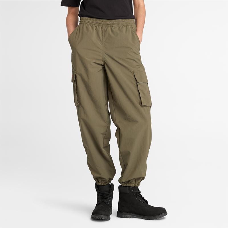 Timberland Water-Resistant Stylish Versatile Comfortable Work Pants Unisex Pants Army-Green A6FEZ-A58