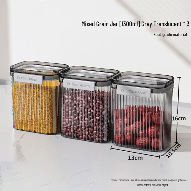 

Food Storage Jars with Airtight Lids
