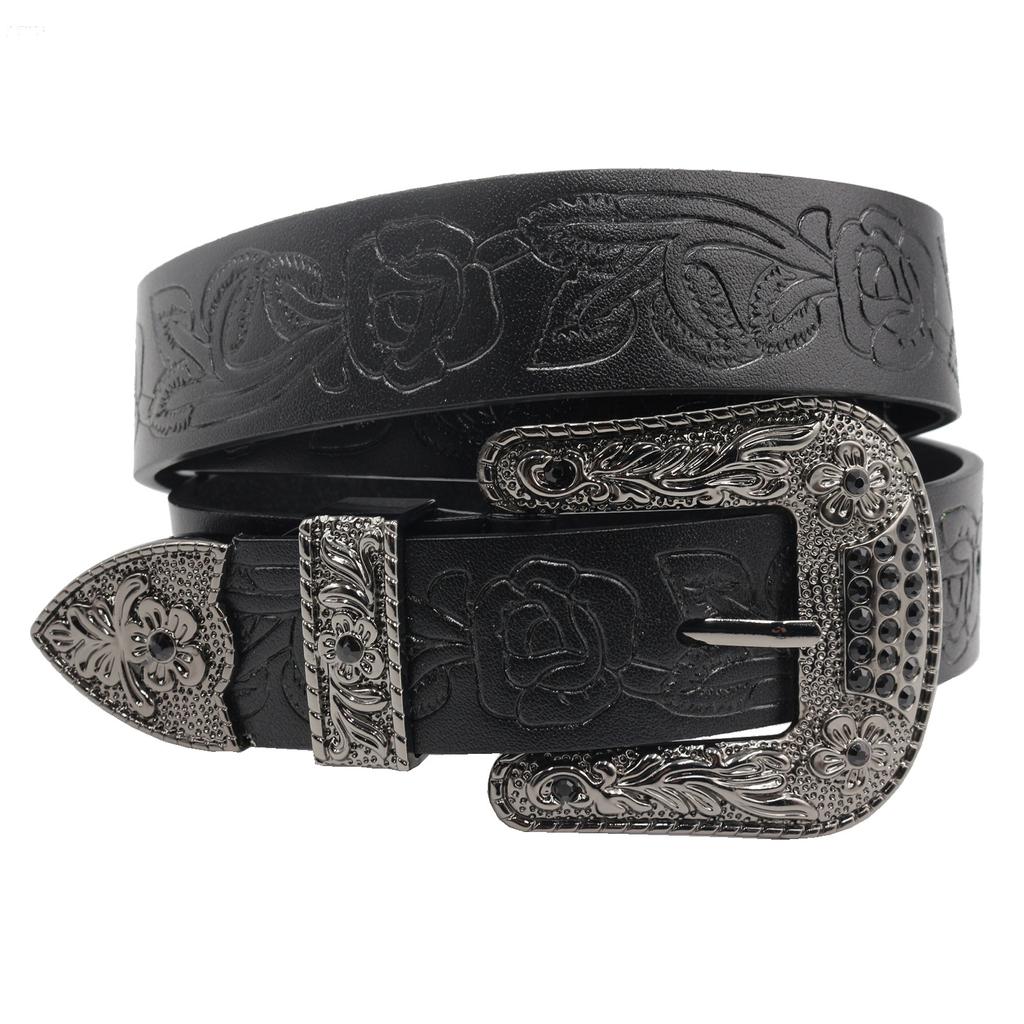 Y2K Rhinestone Belt, The First Layer Material Is Western Style, Original Design, European And American Ins Design