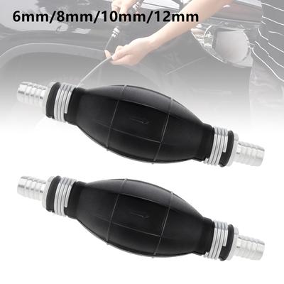 2 szt. 6mm/8mm/10mm/12mm Gumowa Ręczna Pompa Paliwa do Samochodu Łodzi Motocykla, Podciśnieniowa Ręczna Pompa Primerowa Paliwa