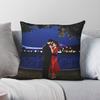 Sen Cal Kapimi Kerem Bursin Hande Ercel Pillowcase Polyester Linen Velvet Pattern Zip Decorative Pillow Case Bed Cushion Cover