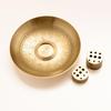 Brass Nine-Hole Incense Gourd Stand: Versatile Multi-Hole Burner for Sandalwood & Agarwood Incense