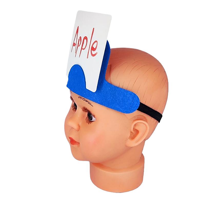 3 Piezas Diadema de Plástico Juego de Preguntas Rápidas Accesorios de Cosplay Aula Fiesta Familiar Juegos de Mesa Juguetes Educativos