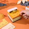 Stylish 2027 Desk Calendar With LED Lights 3D Pages For Home Decoration