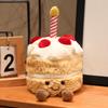 16cm Strawberry Cake Plush High Quality Sweet Doll Delicate Desert Pillow Party Props Xmas Gifts
