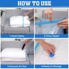 Vacuum Storage Bags Wardrobe Organizer Vacuum Seal Bag Space Saving Bags for Clothes Pillow Bedding Blanket Packaging Storager
