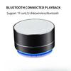 Aluminum Alloy Wireless Bluetooth Speaker Mini Portable Outdoor Subwoofer Music Sound Box for Mobile Phone TF Card PC A10
