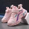 Kids Casual Pink Girls Leather Shoes Fashion for 7-15y Lightweight Running Young Student's Children Sports Girl's Shoe