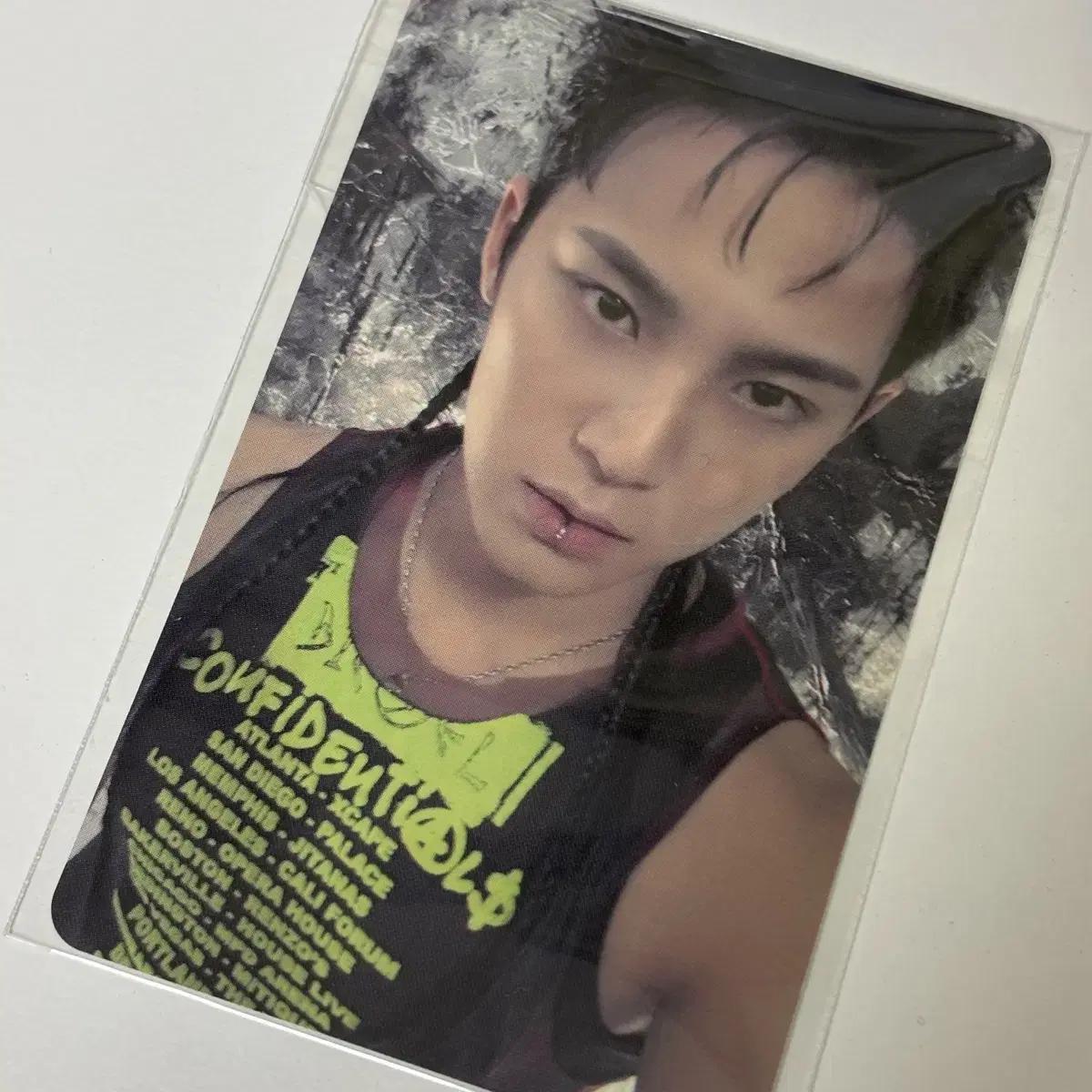 

Seventeen Мингю Withmuu Лаки Дро Фотокарточка