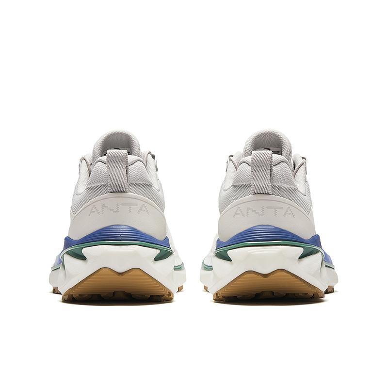 Anta Explore ProANTA Explore Wild 3 Men Professional Outdoor Hiking Shoes Ivory White Blue Green Gum 912425512-1