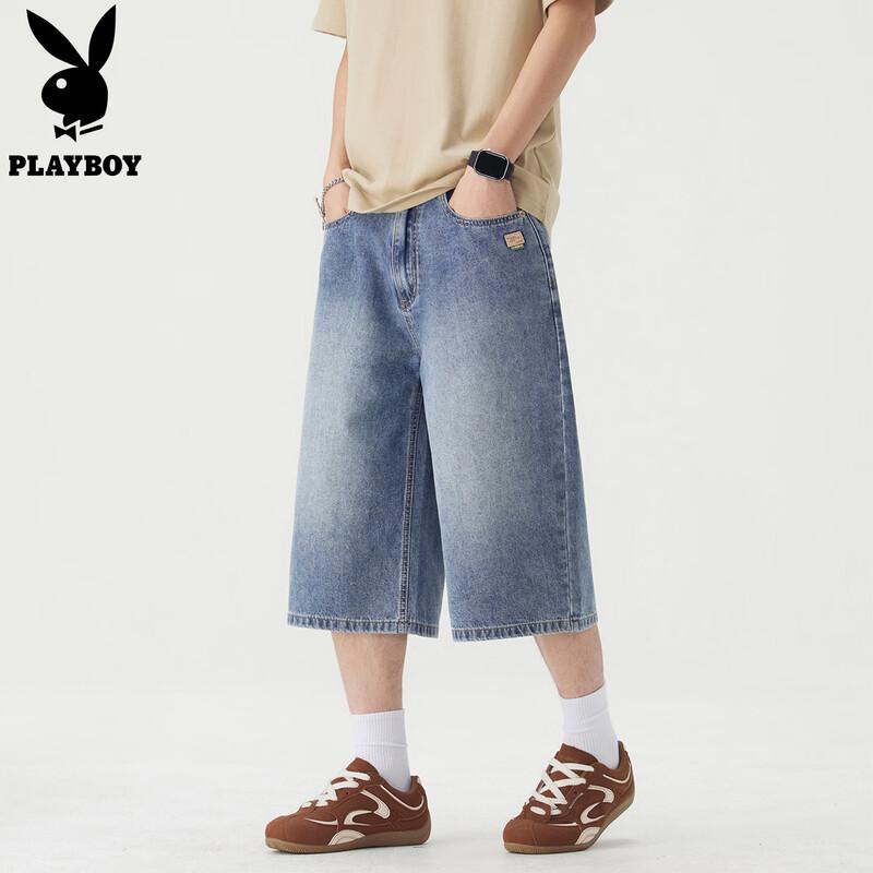 PLAYBOY Men s Loose Fit Straight Leg Jeans 4XL