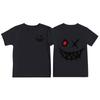 T-shirt Imprimé à Motifs Thème Sombre pour Enfants Été Coton Pur Manches Courtes Hauts Décontractés Cadeaux Garçons et Filles