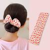 Hair Bun Clip Fruit Pattern Bun Maker Easy to Use Versatile Hair Styling Twist Tool Long Hair Bun Accessory