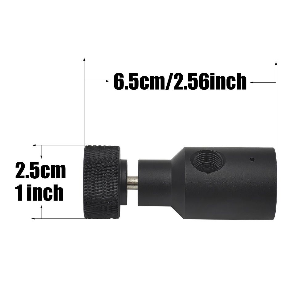 Ein/Aus-Ventil HPA-Fülladapter G1/2 Gewinde Lufttank-Ventiladapter Luftsystem-Befüllung