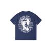 Summer New Heavy Cotton Trendy Brand Classic Basic T-shirt High-end Loose Men's and Women's Printed Short-sleeved Top