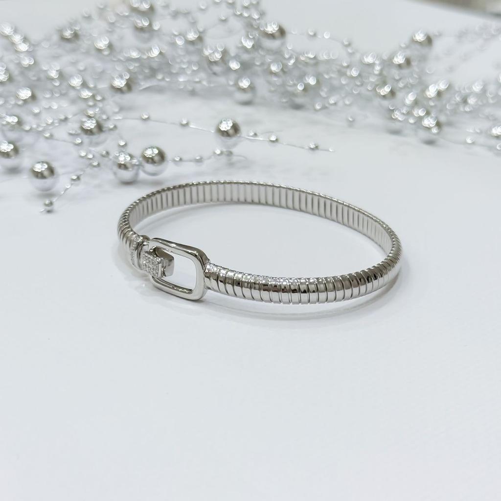 Серебряный браслет с без камней, вес изделия 14,88 гр (2175261)