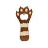 LMETJMA Cute Cat Paw Bottle Opener Refrigerator Magnet Beer Bottle Opener Shape Soda Beverage Beer Bottle Opener JT174