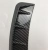 1Pair Car Side Fender Stickers Carbon Fiber Look Arch Wheel Eyebrow Protector