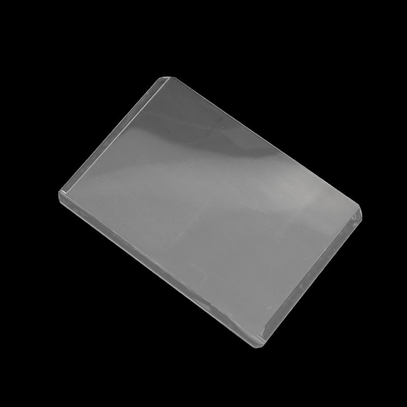 20PCS/Set Card Sleeves Holder Hard PVC Cards Protectors Sleeves Game Card Display Stand Support Trading Case Football Sports