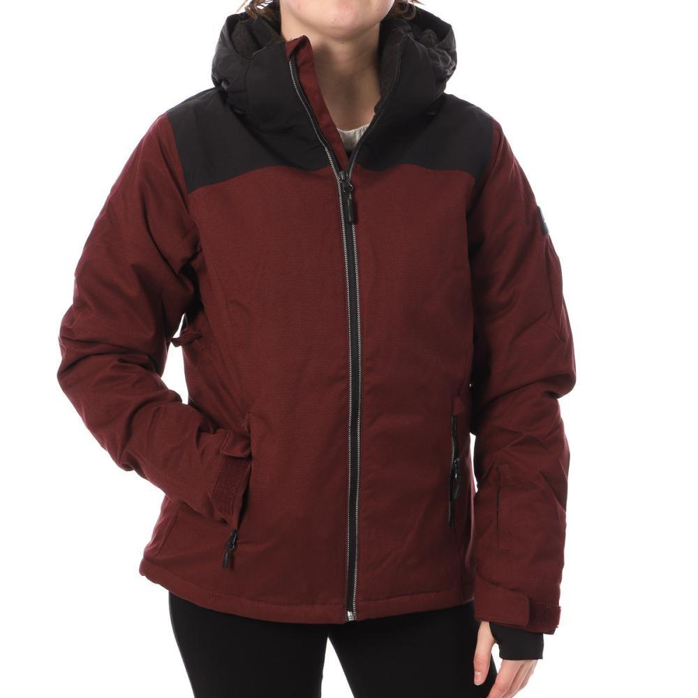 O'neill Christal Jacket Snow Wear Women Windsor Wine [1500036-13019] s.L