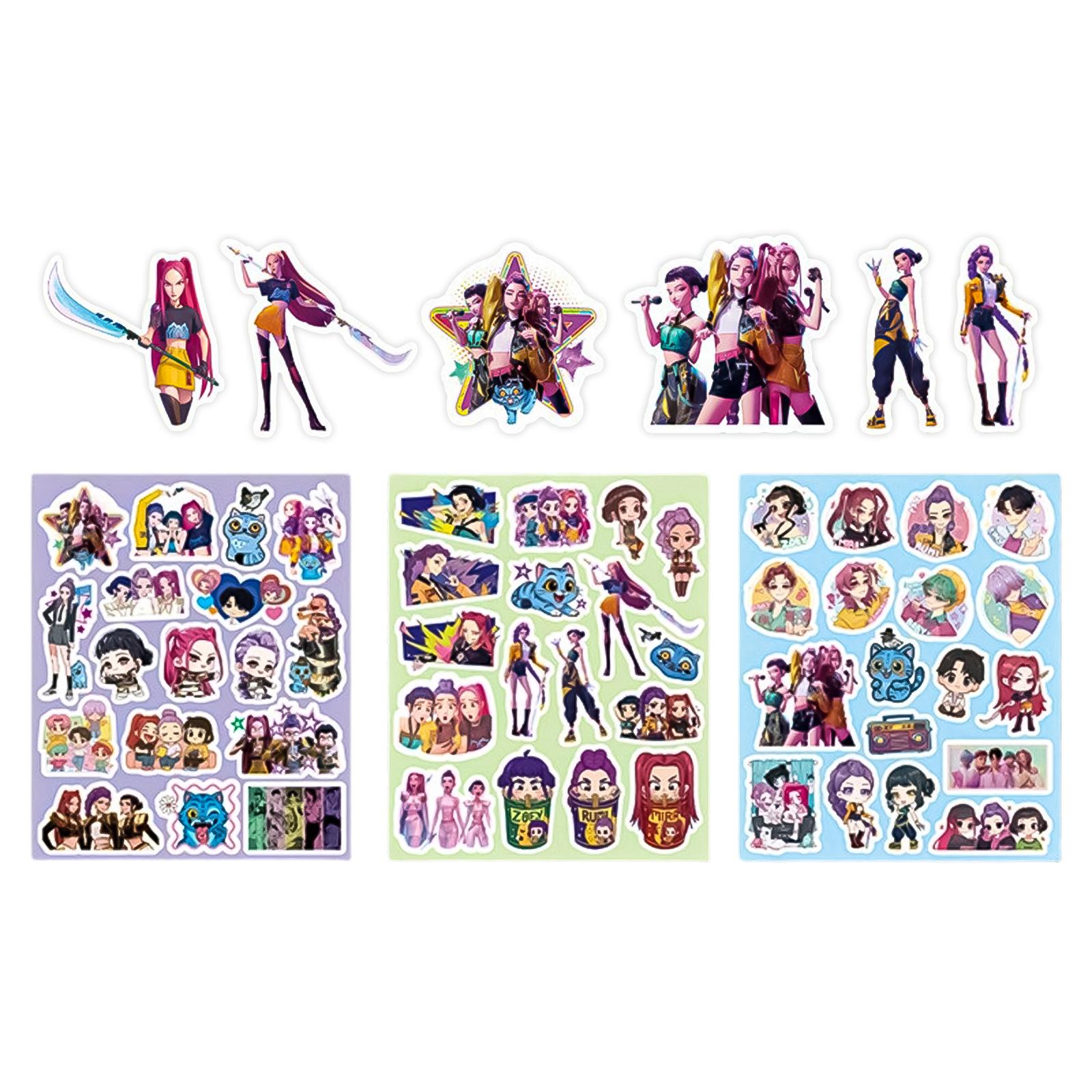 

Group Stickers, Opposite Account Stickers, Cartoon Animations, Creative , DIY Sticker Pack One Size