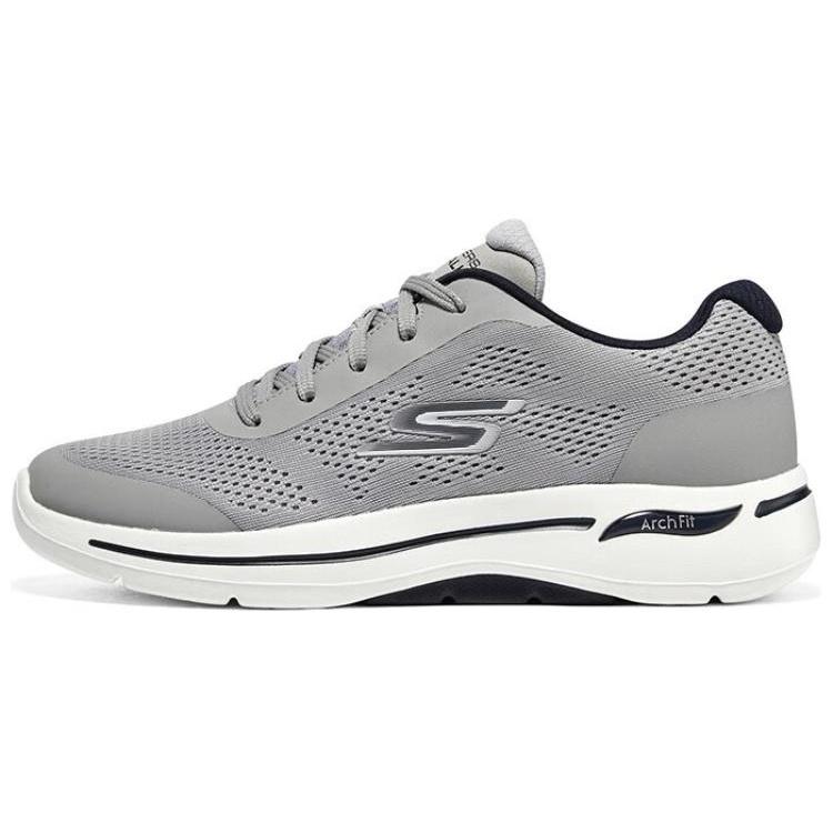 Skechers Go Walk Arch Fit Grey Navy Men s 216262-GYNV EU 42
