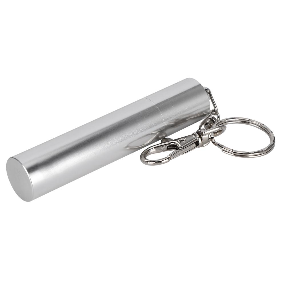 Portable Snooker Pool Cue Stick Pick Tip Shaper with Chain Metal Repair Tool AccessoriesSilver