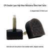 Silent, Anti-Slip Heel Taps for Women's High Heels – Wear-Resistant, Soundproof Shoe Repair Accessories.