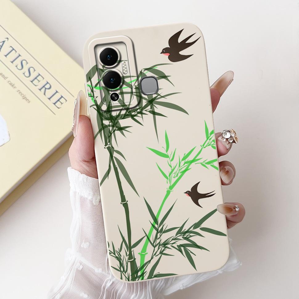 For Infinix Hot 12 Play Case Lovely Panda Painted Soft Silicone Phone Cover Case For Infinix Hot 12 Hot12 Play Fundas Capa Bags