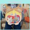 Itabag Papergames Plush Backpack With Mobile Storage For Kids Fashion Gifts
