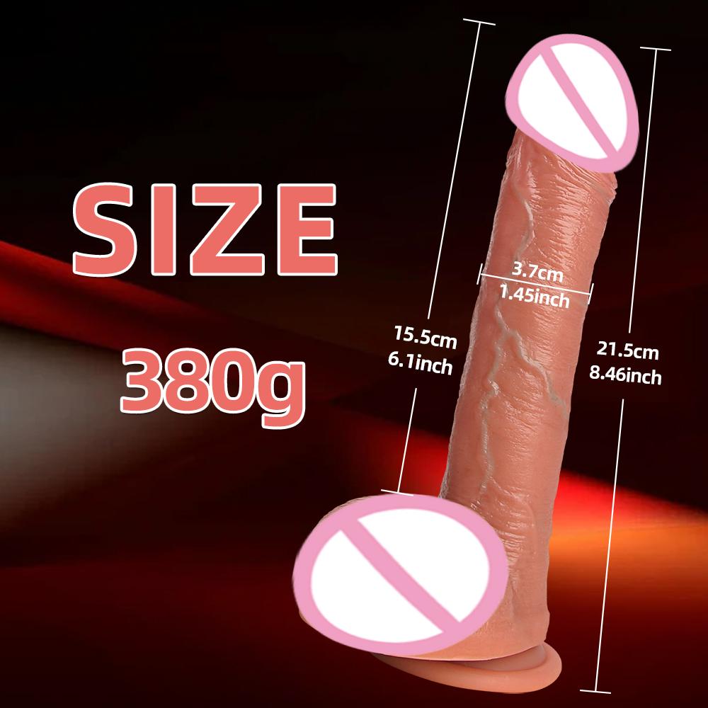 Sex Toys Realistic Dildo G Spot Clitoral Orgasm Stimulator Soft Silicone Anal Dildo Strong Suction Cup Women Masturbator Sex Toy