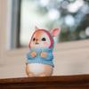 Rabbit Interior Gardening Knitted Birthday Gift for Perfect Gift cb014d [Devalier] Figurine, Decor, Ornament, Resin, Hat, Present, Women, [Authentic]