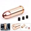 BAOQI Universal Bullet Shape Style Shift Knob M12 M10 M8 Style Manual Transmission Gear Shift Knob Lever Brass