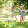 Fun Outdoor Water Play With Cute Turtle And Ladybug Sprinkler Toys For Children