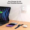 Multi Port PD Charger with 3 USB Ports Type C Fast Charging Adapter Compact Travel Charger for IPhone Safe Protection