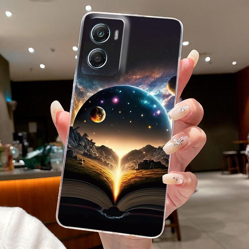 Case For Motorola Moto G06 4G/G06 Power Soft Silicone TPU Clear Shell Cool Lucky Painted Casing Dragon King Anti-scratch Cover
