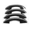 For SEAT Alhambra Second generation 2010-2018 car door handle BOWL CUP cover,carbon fiber pattern cover trim 2011 2012 2013 2014