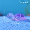 10Pcs Noctilucent Frog Doll House Miniatures Cute Fairy Garden Gnome Moss Terrarium Decor Crafts Bonsai Diy Supplies Figurine