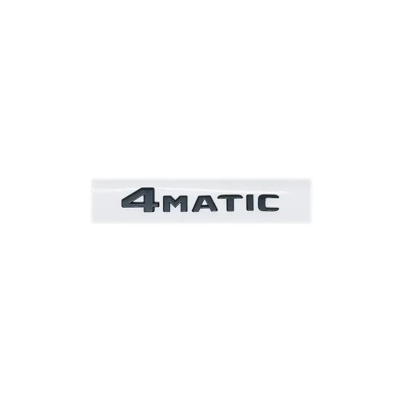 Nové C200 E200 Pro Mercedes Benz 3D lesklé černé nápisy C180 C200 C220d C250d C260 C300d 4Matic ABS znak pro Mercedes Benz W2