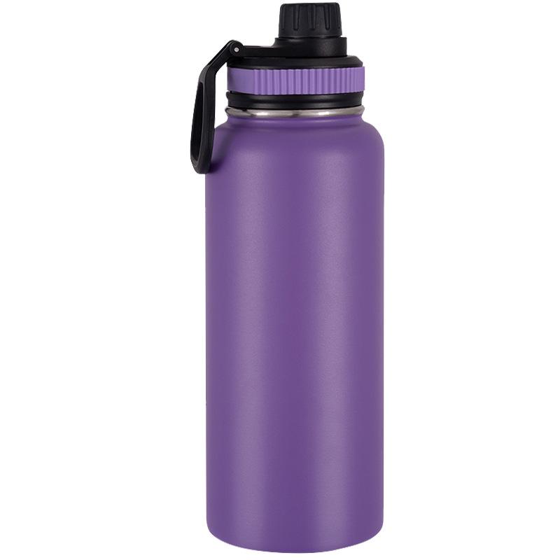 40oz Space Jug Double Vacuum Wide Mouth Travel Camping Water Bottle Gym Water Bottle Thermal Flask for Sports