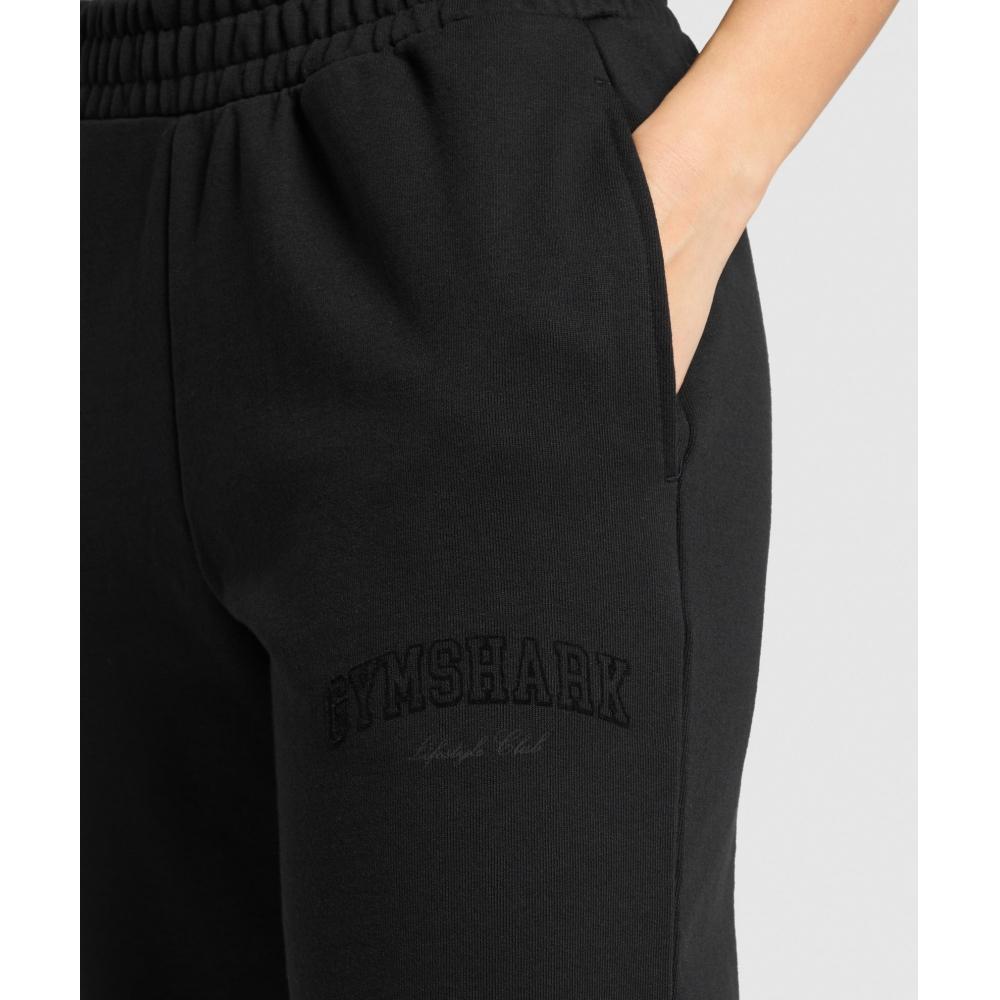 Gymshark Campus Classics Graphic Joggers Black B2b2a Bb2j