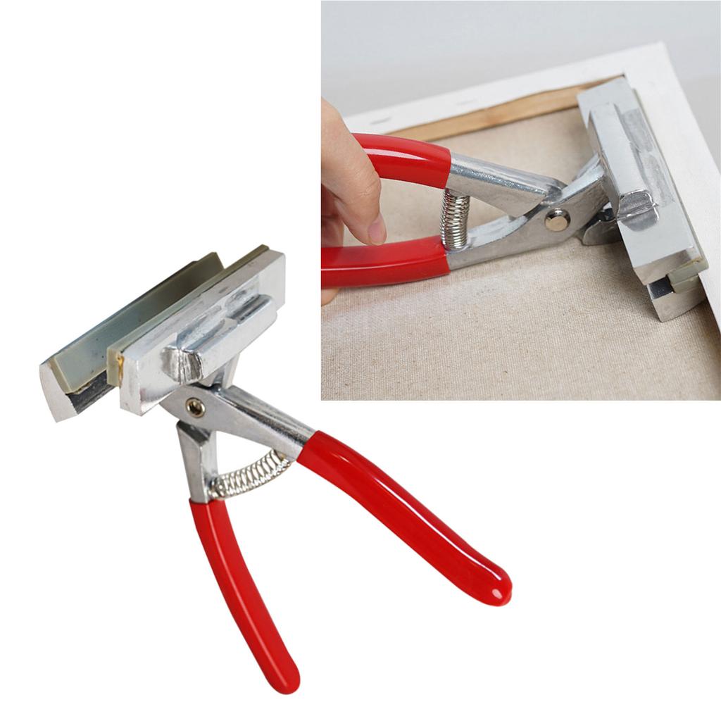 Základní kleště pro napínání plátna Vhodné pro utahování, vyrovnávání plátna na rámu s nerezovou čelistí 12 cm