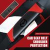 For Mazda Car Seatbelt Shoulder Cover Belt Buckle Anti-Scratch Mat 3 6 CX5 2 CX3 CX9 MX5 RX8 Axela Demio Atenza MS