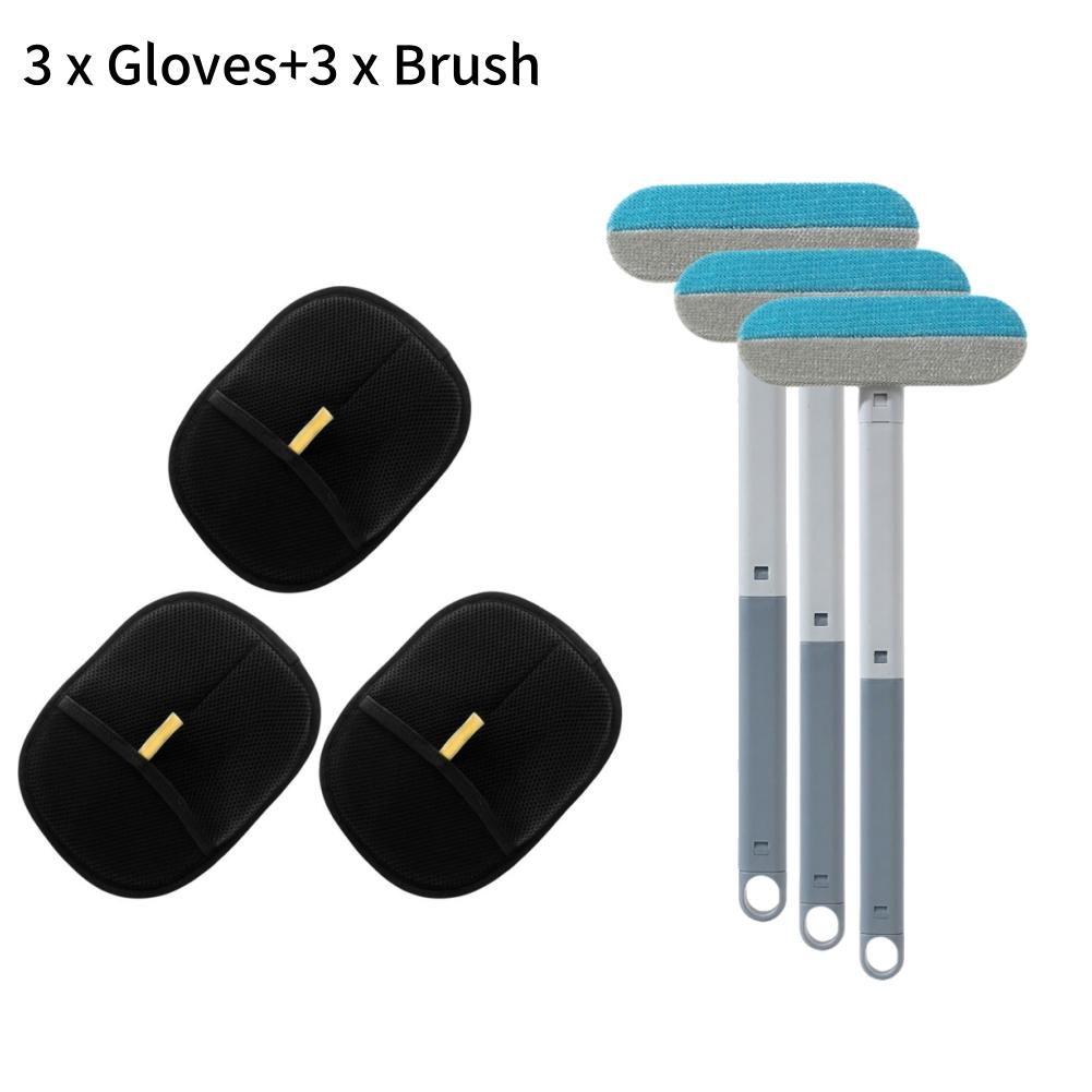 Reusable Electrostatic Pet Hair Removal Mitts Cat Dog Hair Remover Brush Sticking Device Home Hair Scraper Cat Grooming Tools