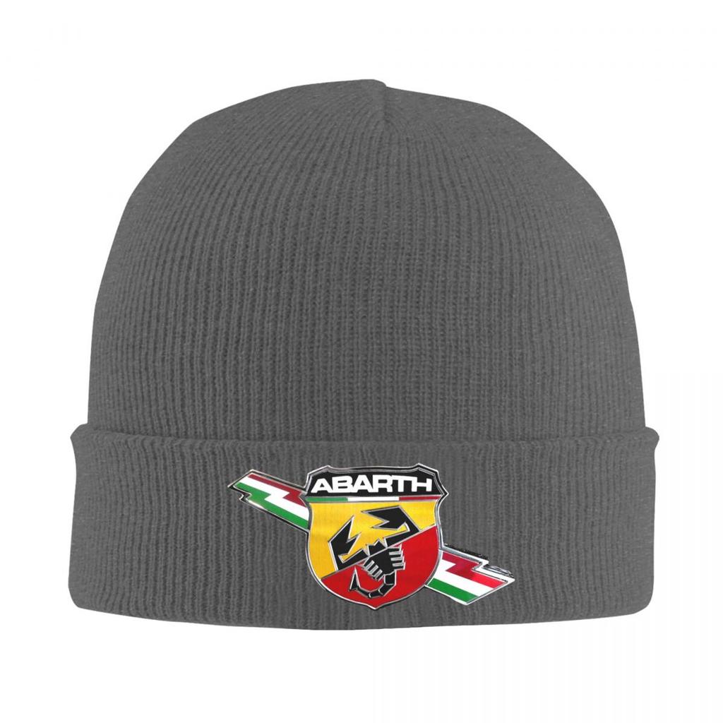 Abarth C Cool Print 9 Warm Knitted Cap Winter Knit Bonnet Hat Skullies Beanies Hip Hop Caps for Unisex