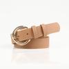 Women'S Belt Fashion Alloy Belt Simple Personalized Decorative Dress Jeans Belt