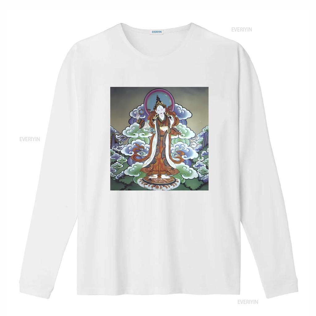 Achi Chokyi Drolma Dharma Protector Dharmapala Budha T Shirt for Fashion Casual vintage Washed Stretched homme Slightly graphic